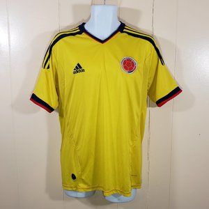 Adidas Men's XL Soccer Shirt "Federacion Colombiana De Futbol" Colombia